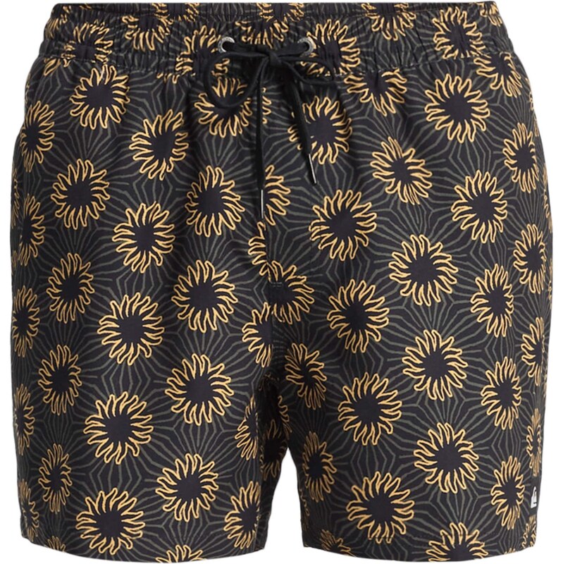 QUIKSILVER Plavecké šortky Everyday Volley medová / tmavosivá / čierna 67552081