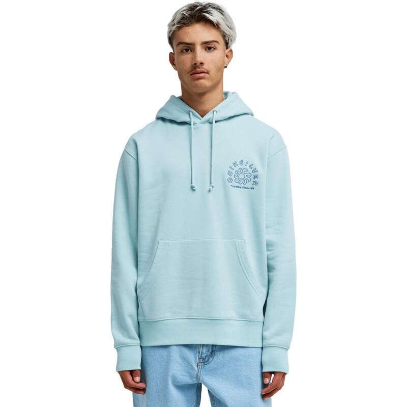 QUIKSILVER Športová mikina Salt Water svetlomodrá / tmavomodrá 67552085