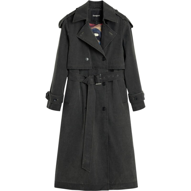 Desigual Prechodný kabát čierna 67552099