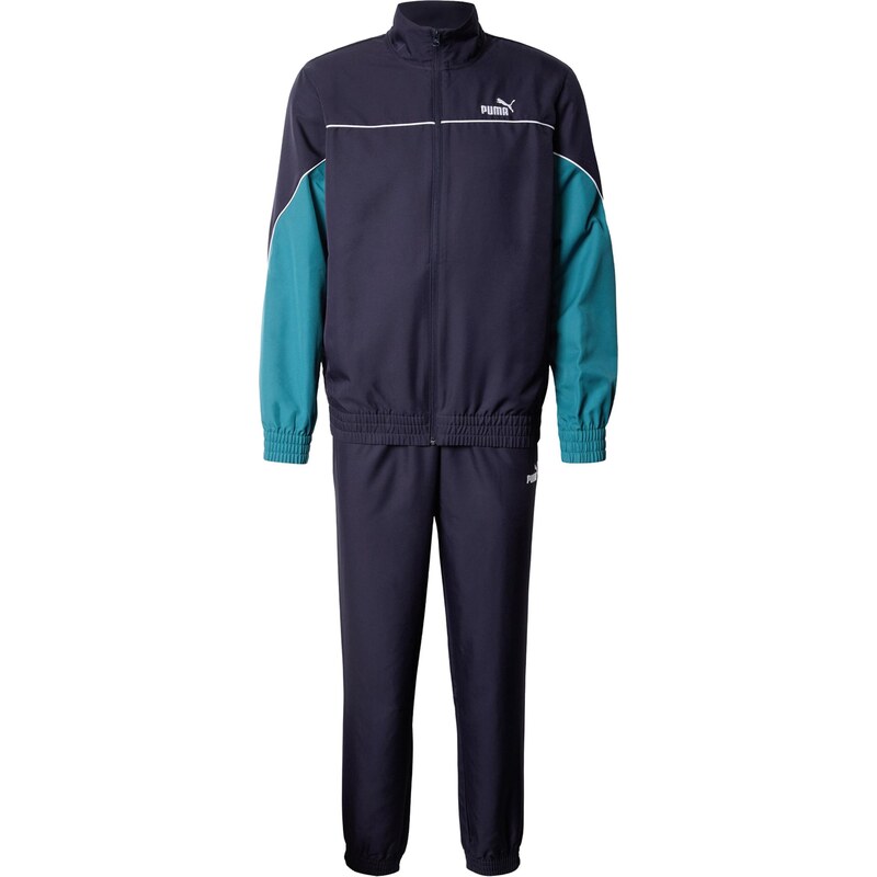 PUMA Tréningový komplet námornícka modrá / smaragdová / biela 67552135