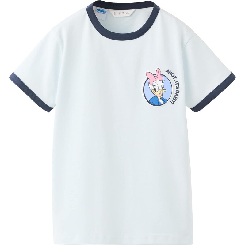 MANGO KIDS Tričko PDSAIL námornícka modrá / pastelovo modrá / rosé / 67552197