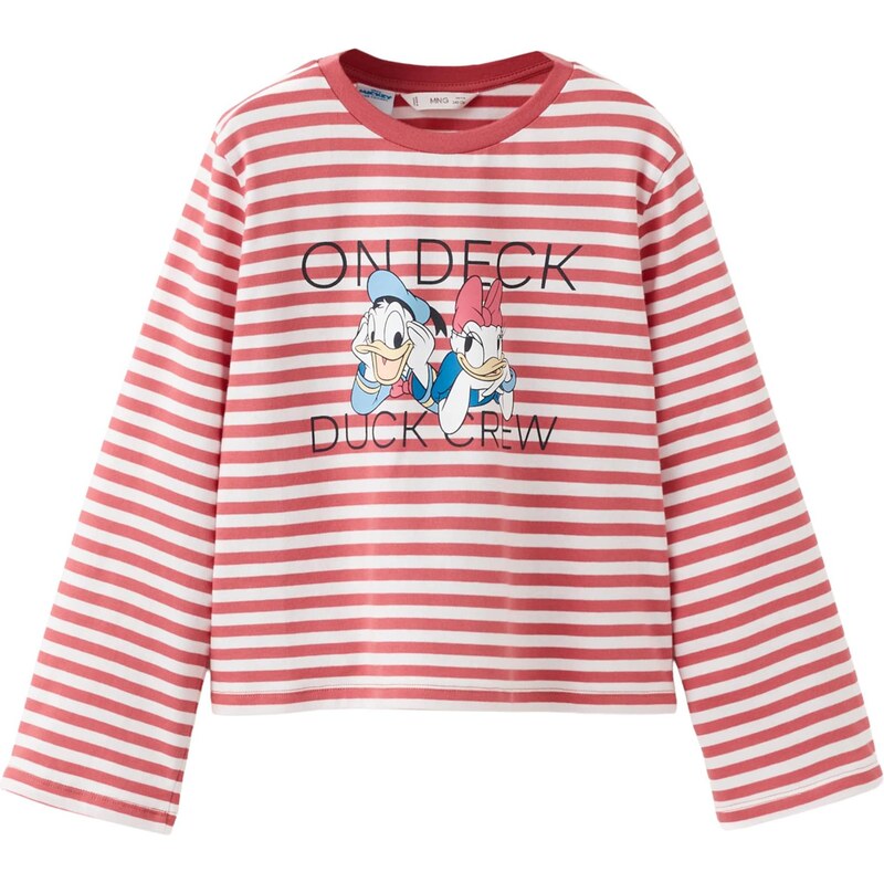 MANGO KIDS Tričko červená / biela 67552198