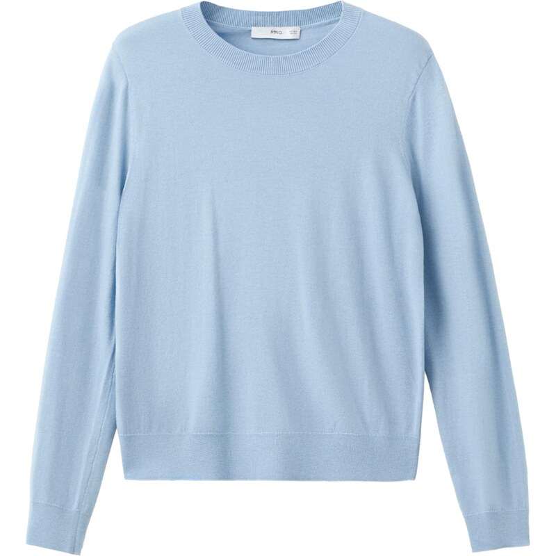 MANGO Sveter LUCCA svetlomodrá 67552217