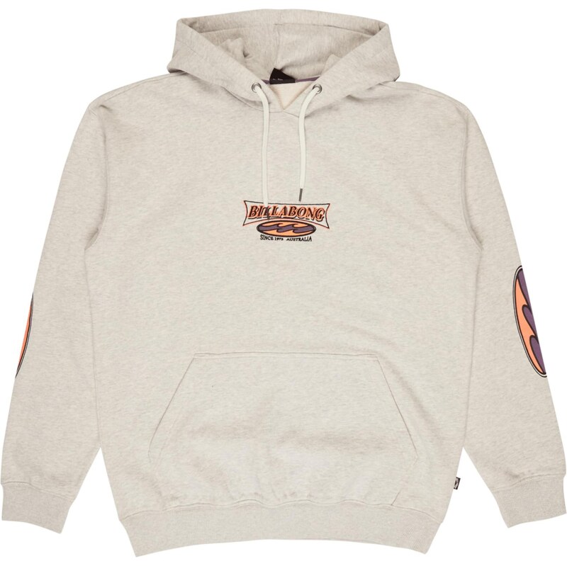 BILLABONG Mikina Since 73 Burleigh svetlosivá / fialová / 67552240