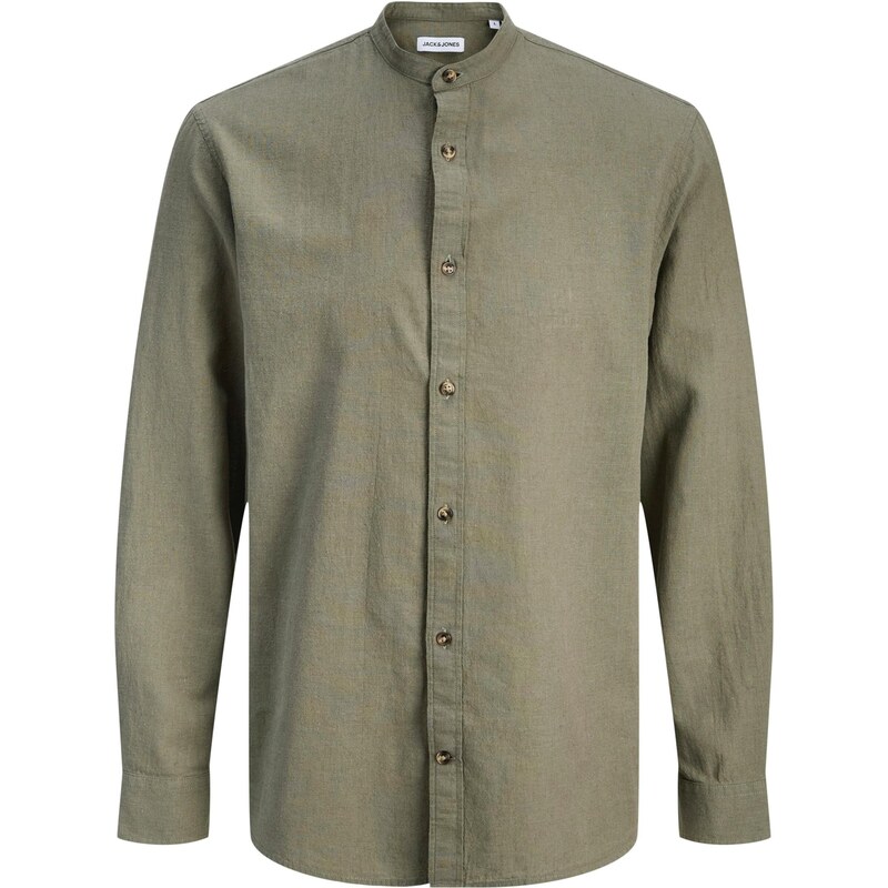 JACK & JONES Košeľa JJESummer olivová 67552237