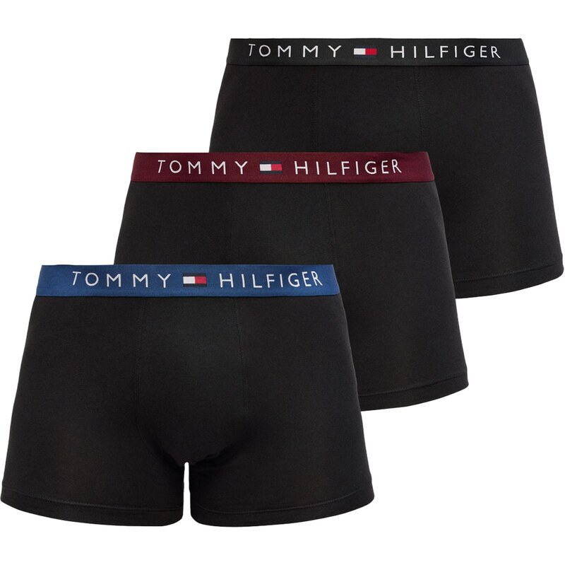 Tommy Hilfiger Underwear Boxerky námornícka modrá / bordová / čierna 67552245