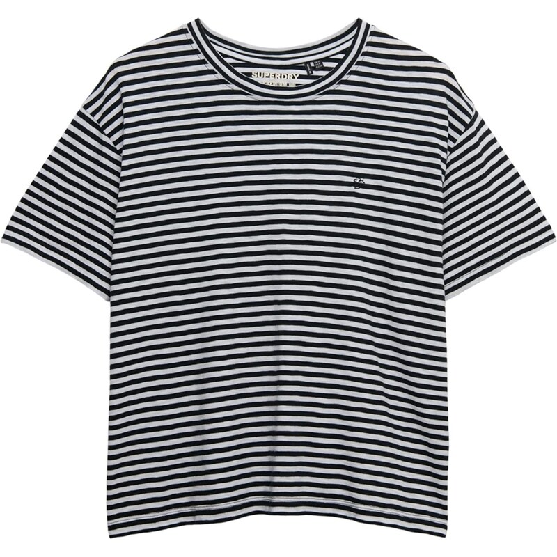 Superdry & Co Tričko Studios čierna / biela 67552252