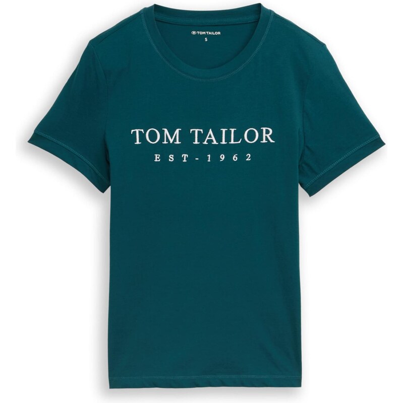 TOM TAILOR Tričko svetlozelená / biela 67552258