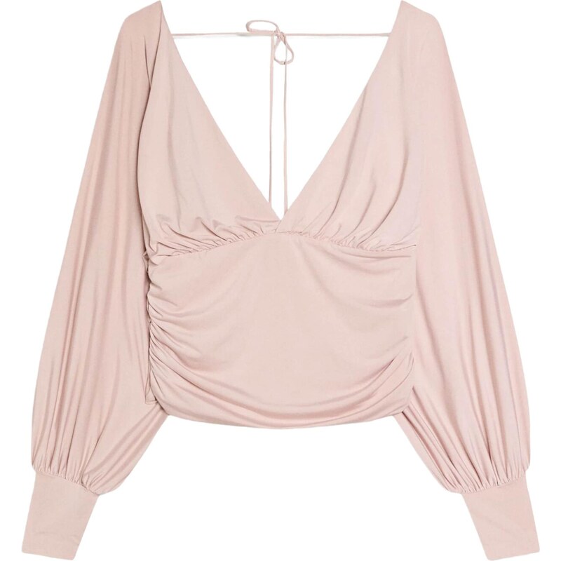 Bershka Blúzka staroružová 67552281