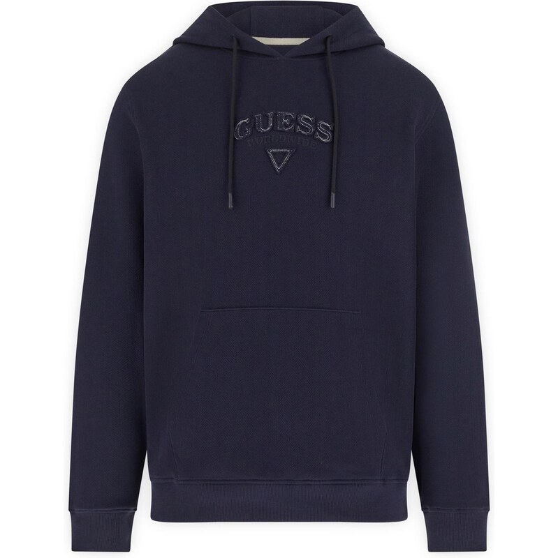 GUESS Mikina námornícka modrá 67552288