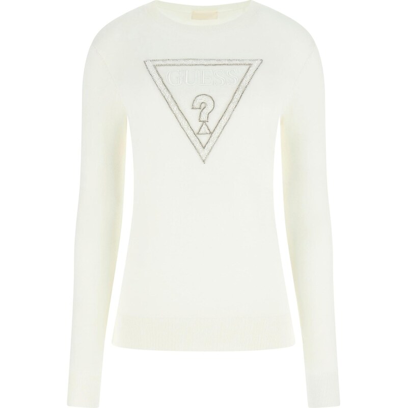 GUESS Sveter krémová 67552294