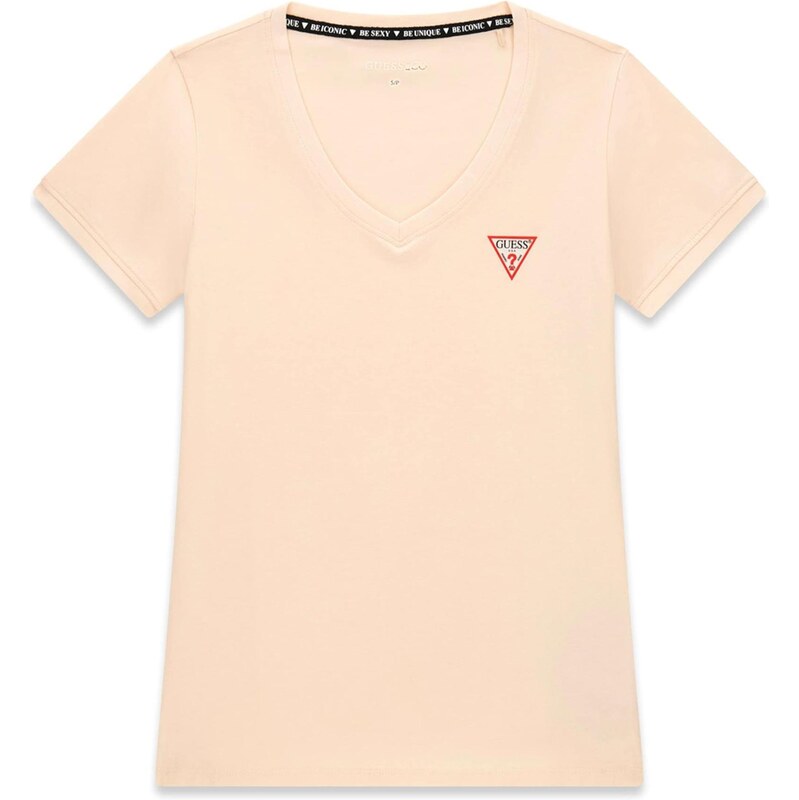 GUESS Tričko pastelovo ružová 67552291