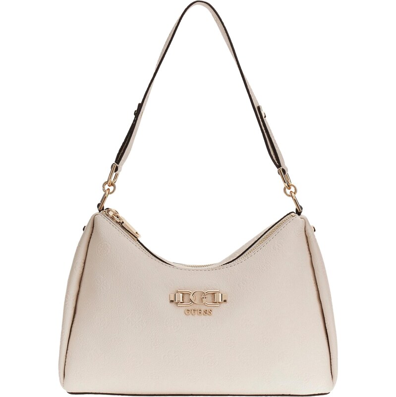 GUESS Kabelka na rameno ANISE krémová 67552316