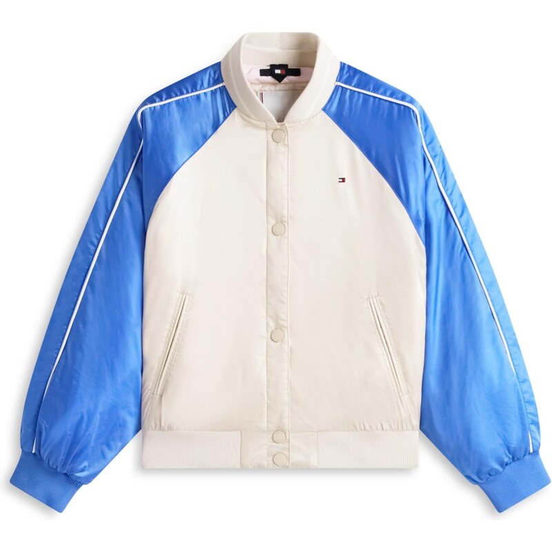 TOMMY HILFIGER Prechodná bunda béžová / modrá 67552324