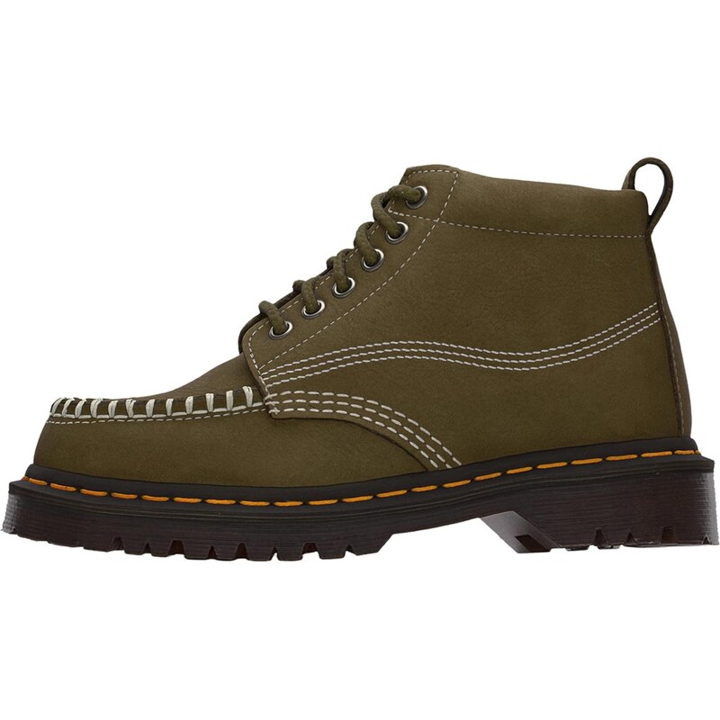 Dr. Martens Šnurovacie čižmy Lowell pueblo / olivová 67552362