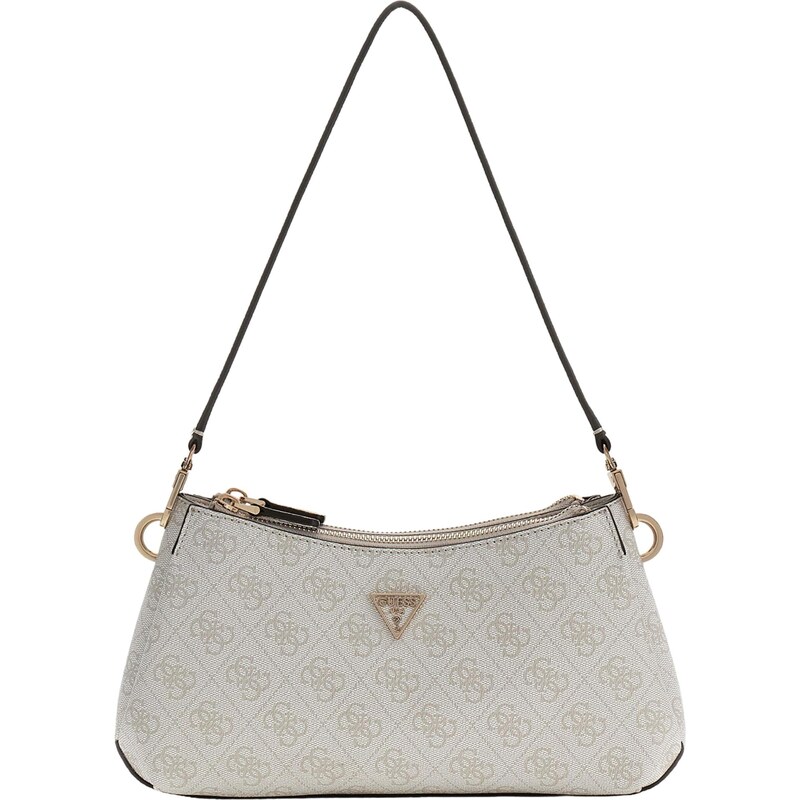 GUESS Kabelka na rameno NOELLE II béžová / šedobiela 67552354