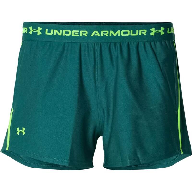 UNDER ARMOUR Športové nohavice Play Up petrolejová / svetlozelená 67552428