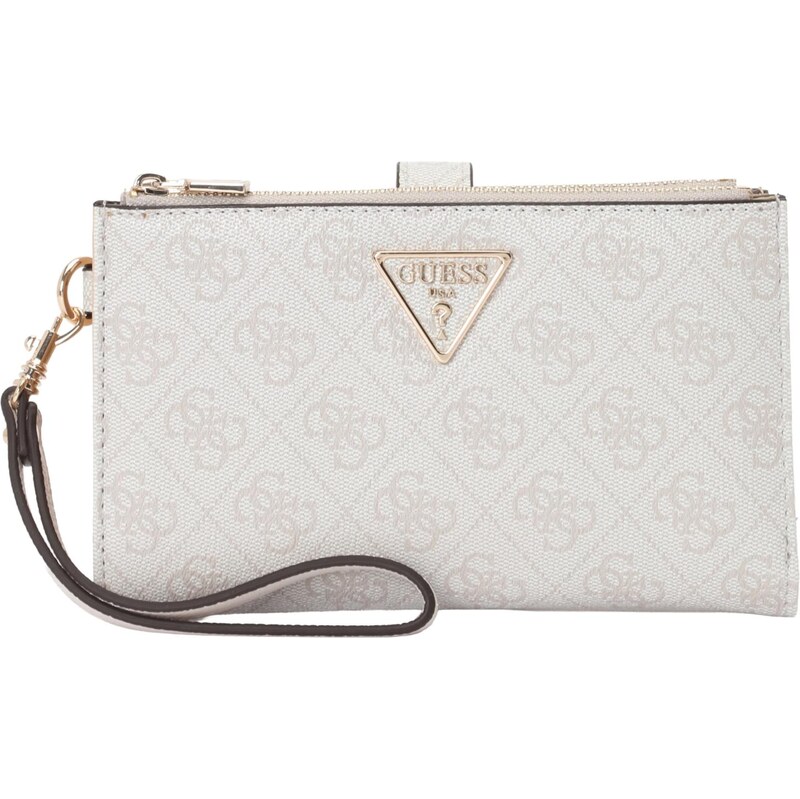 GUESS Peňaženka LAUREL II nebielená / biela ako vlna 67552465