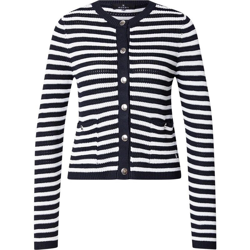 monari Kardigán námornícka modrá / biela 67552482