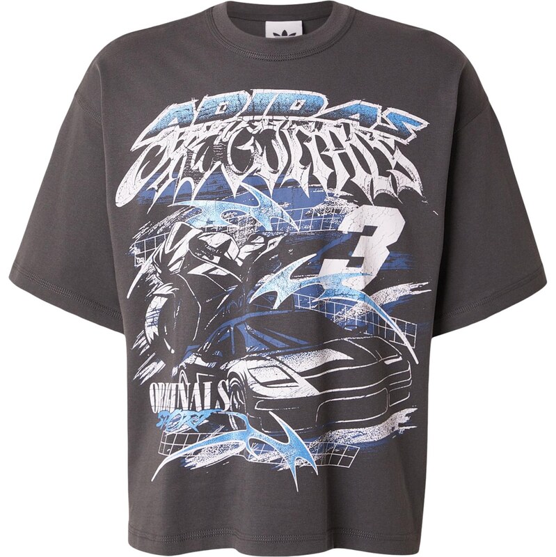 ADIDAS ORIGINALS Tričko GRUNGE svetlomodrá / čierna / biela 67552494