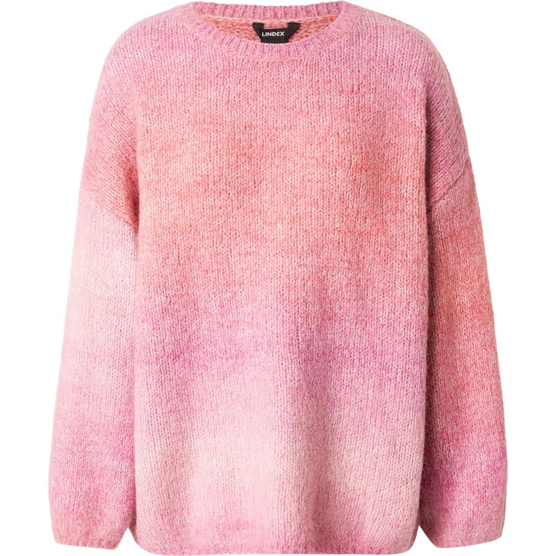 Lindex Sveter Belinda fialová / oranžová / ružová 67552553