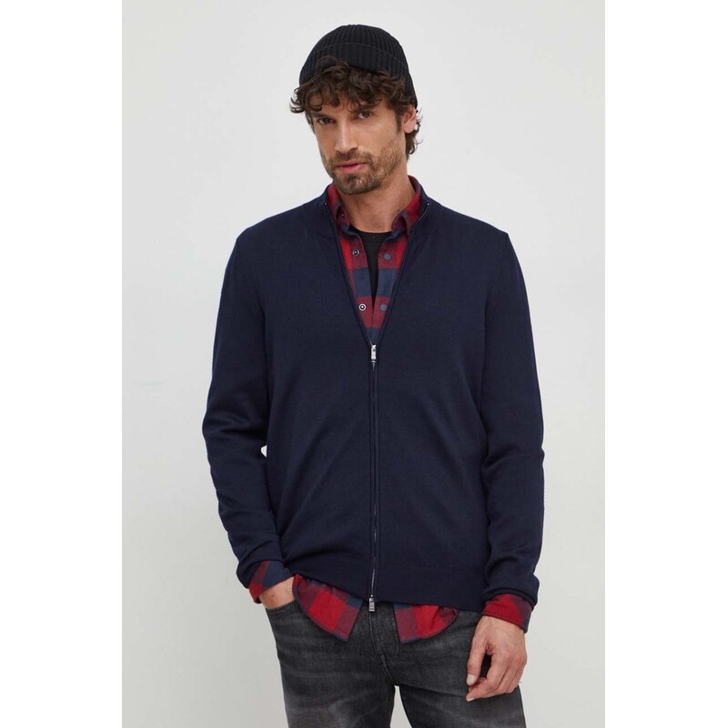 Vlnený kardigán BOSS 67545304