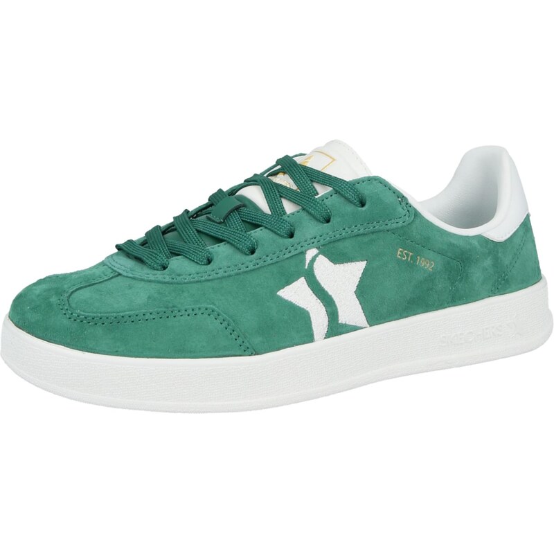 SKECHERS Nízke tenisky ACADEMY-COURT CHARM zelená / biela 67552567