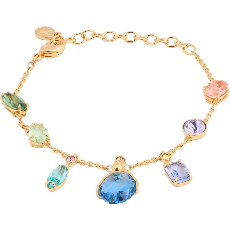 Swarovski Náramok modrá / zlatá / pastelovo zelená / levanduľová 67552561