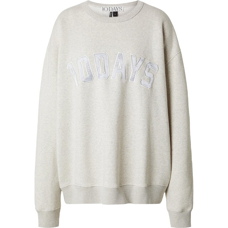 10Days Mikina Statement striebornosivá / sivá melírovaná / biela 67552562