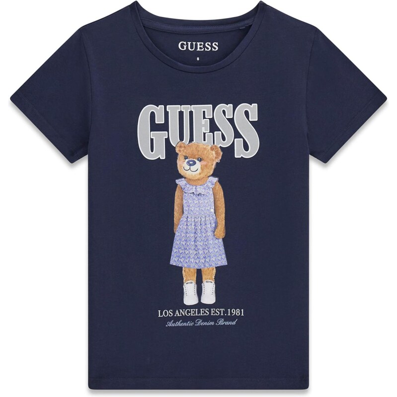 GUESS Tričko tmavomodrá / hnedá / sivá / modrofialová 67552577