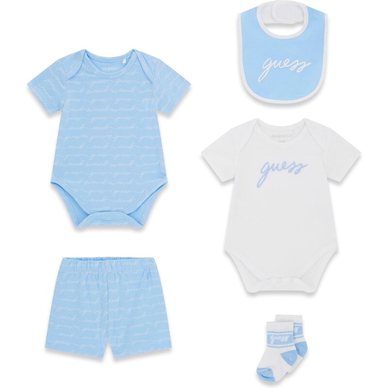 GUESS Set svetlomodrá / biela 67552595