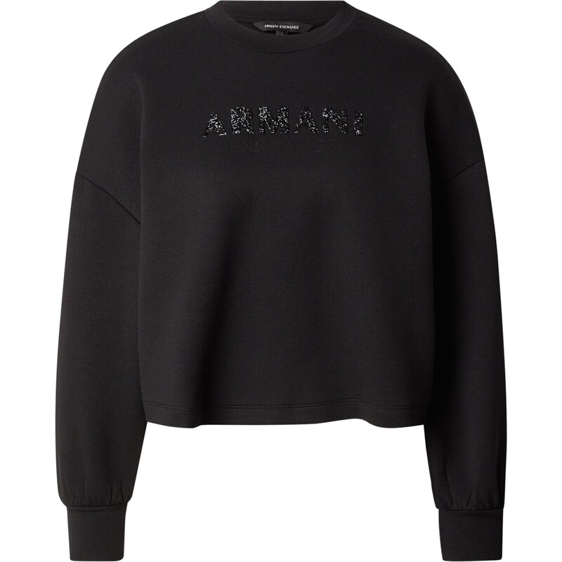 ARMANI EXCHANGE Mikina čierna 67552624