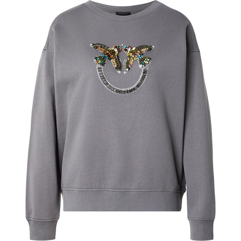PINKO Mikina NELLY MAGLIA sivá 67552638