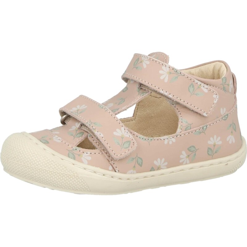 NATURINO Obuv na prvé kroky PUFFY svetlozelená / staroružová / biela 67552648