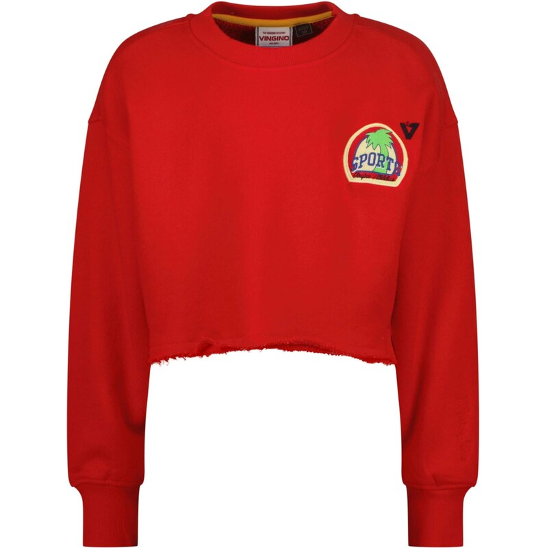 VINGINO Mikina svetložltá / svetlozelená / červená 67552739