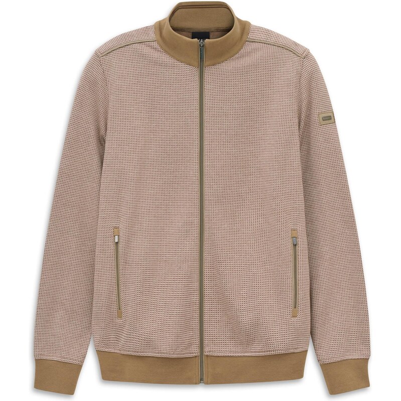 bugatti Tepláková bunda farba ťavej srsti / biela 67552769