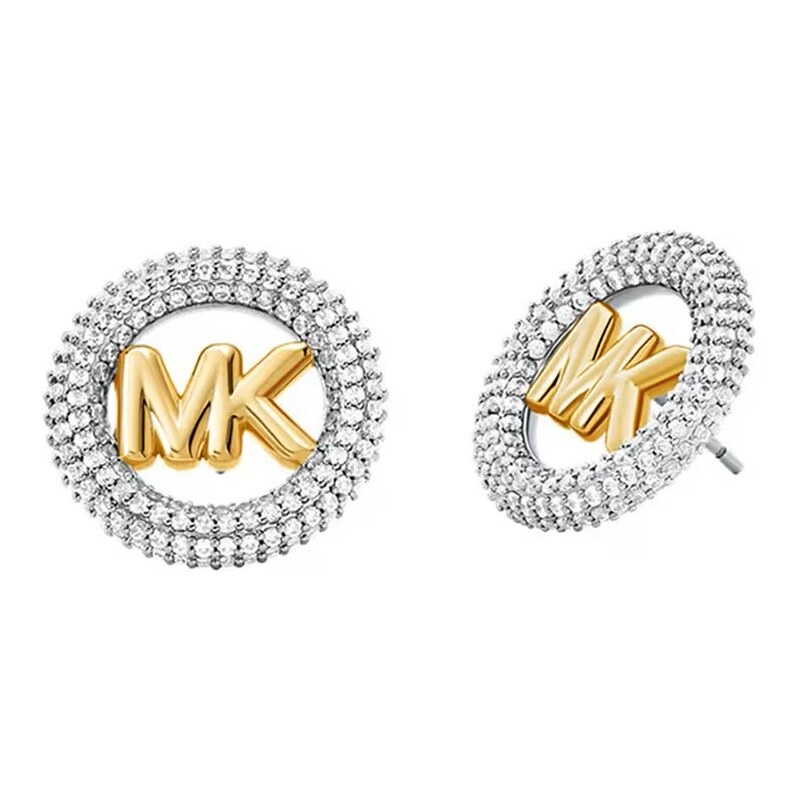 Michael Kors Trblietavé bicolor náušnice kôstky Premium MKJ8548931 67545538