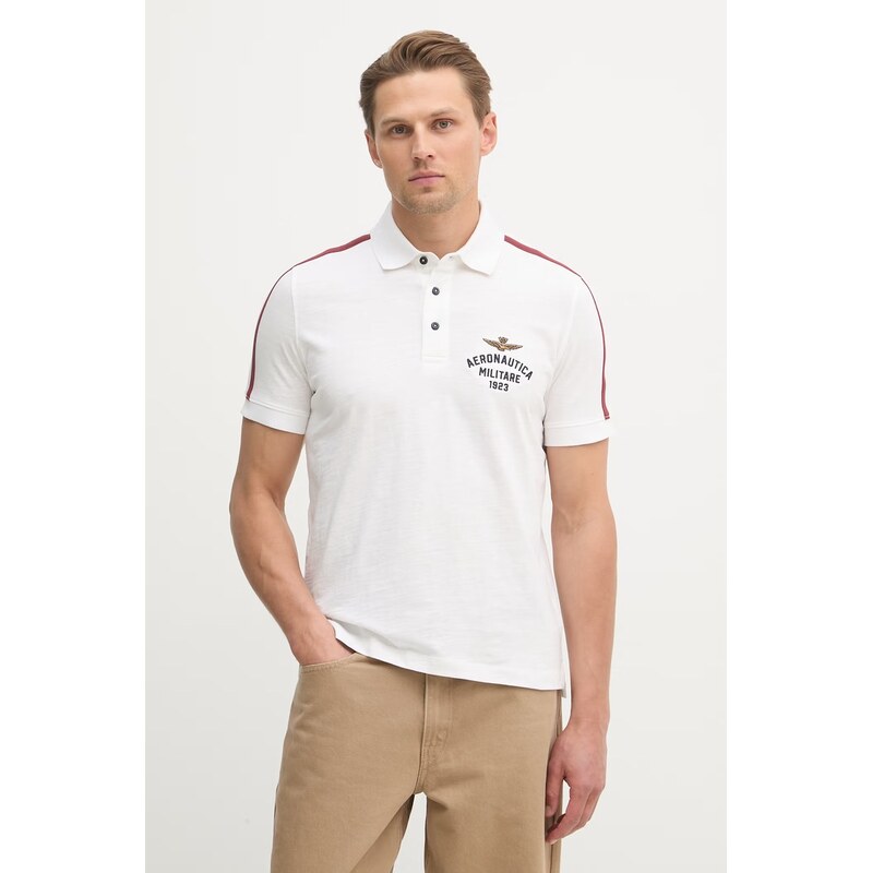 Bavlnené polo tričko Aeronautica Militare 67547273