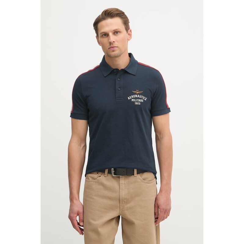 Bavlnené polo tričko Aeronautica Militare 67547272