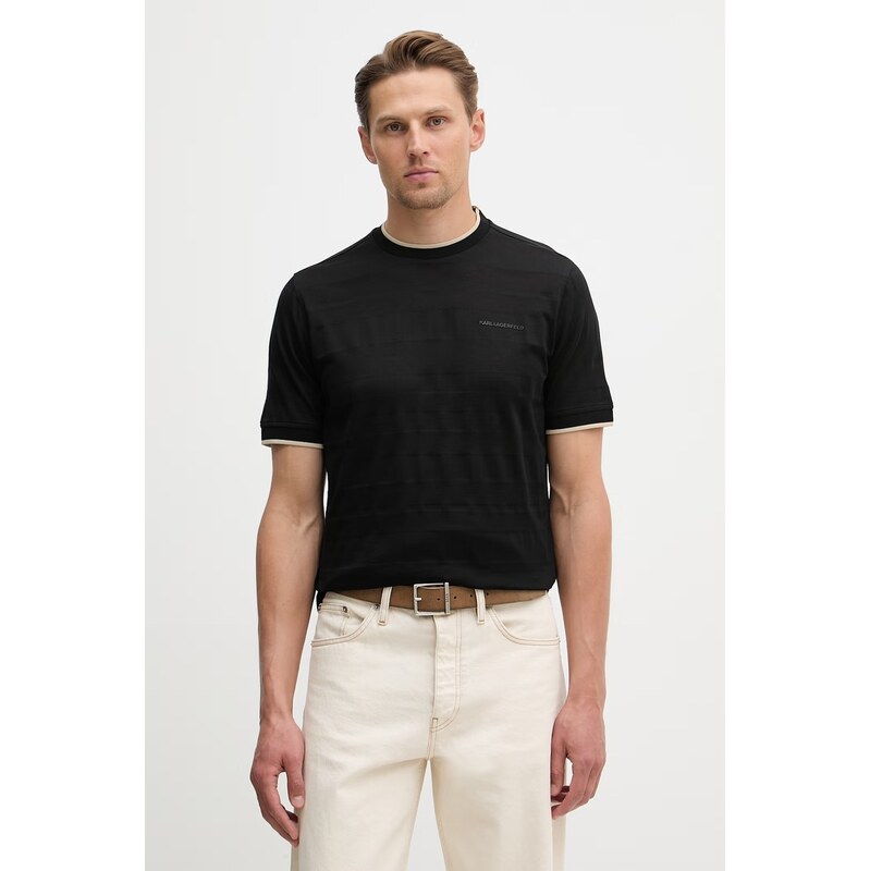 Bavlnené tričko Karl Lagerfeld 67547264