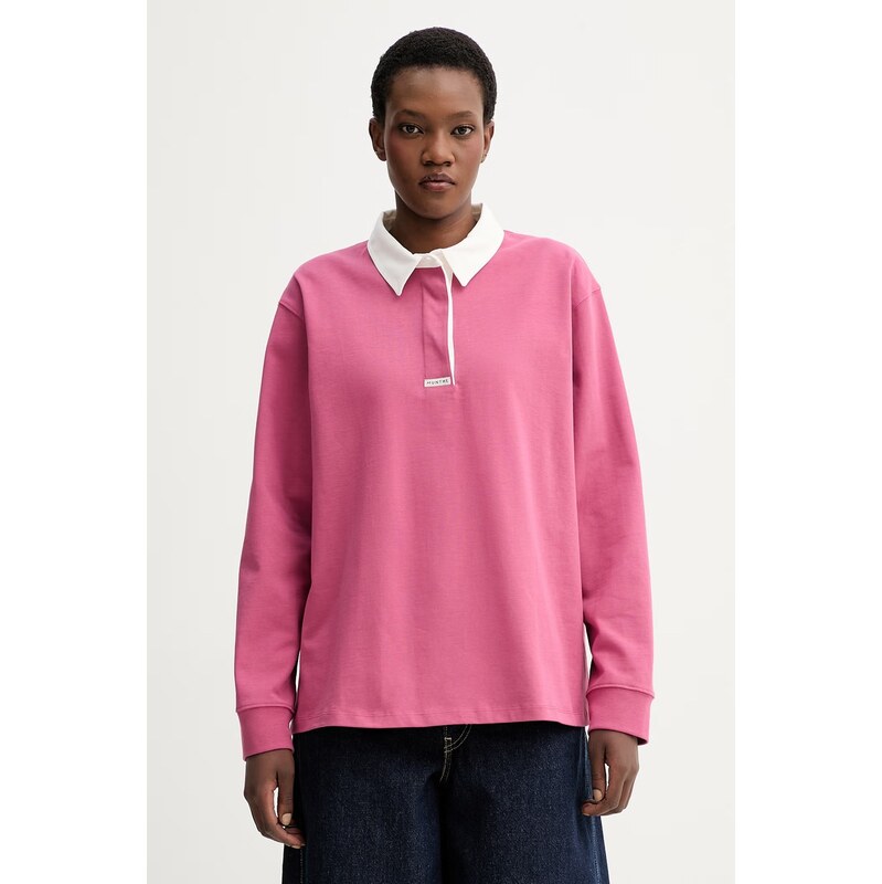 Bavlnené tričko s dlhým rukávom MUNTHE BECENT 67547278