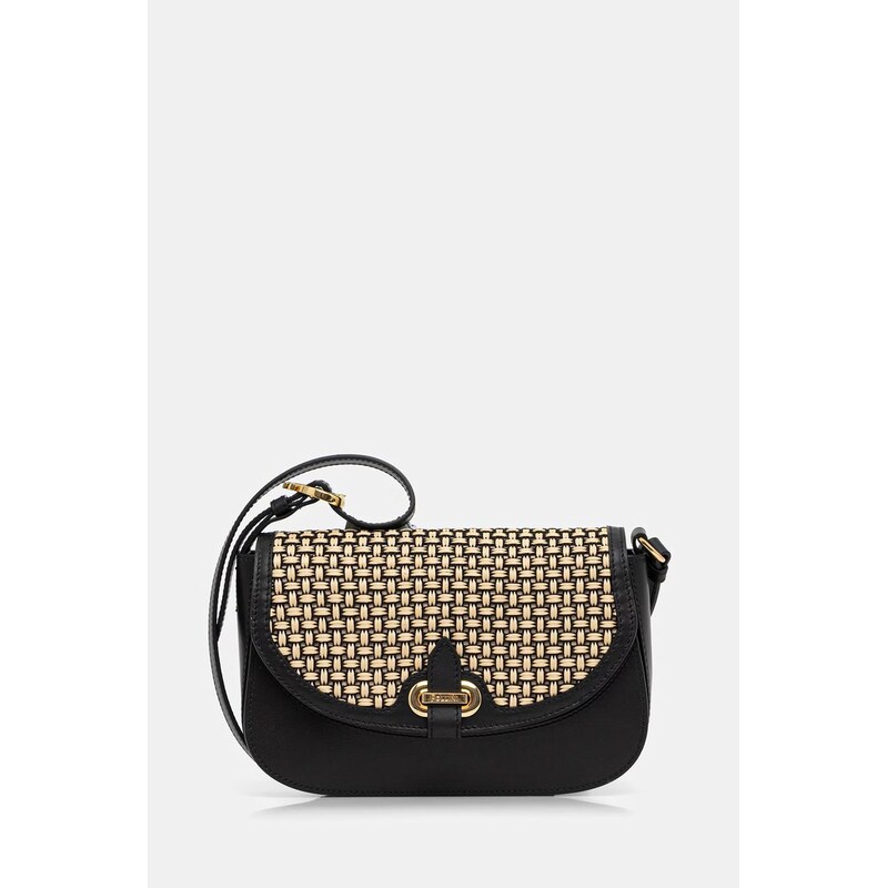 Kožená kabelka Pollini 67548226