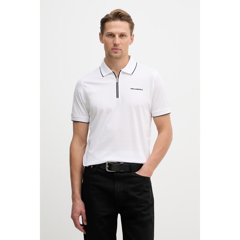 Bavlnené polo tričko Karl Lagerfeld 67547558