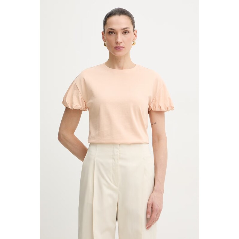 Bavlnené tričko Twinset 67547601