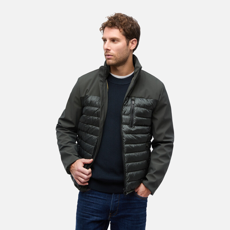 Grey Mens Geox Spherica Jacket - Mens 65481256