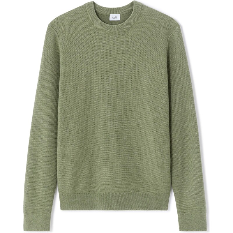 Pánsky sveter Celio s okrúhlym výstrihom 67551338