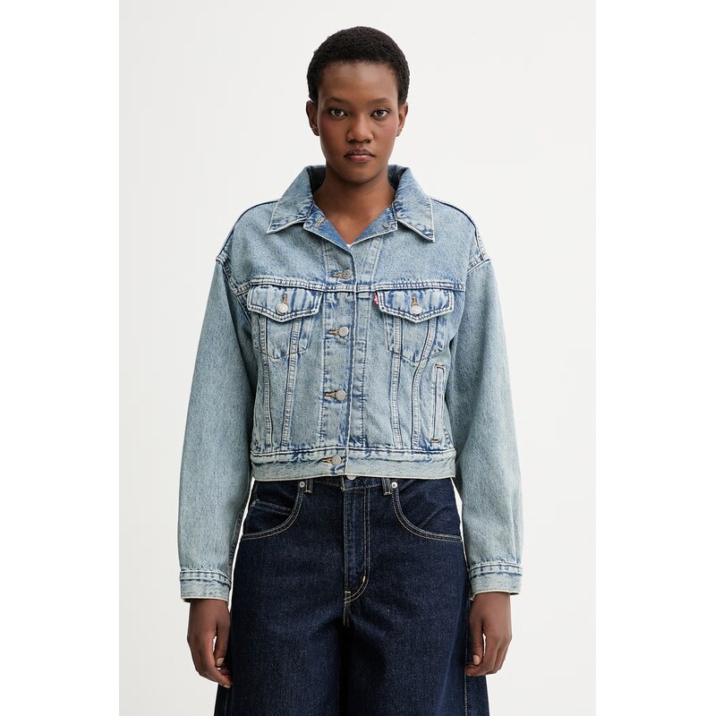 Rifľová bunda Levis SHRUNKEN 90S TRUCKER 67583437