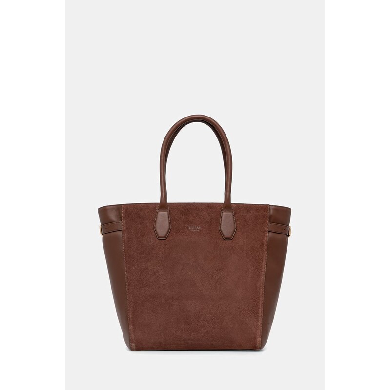 Semišová kabelka Guess ANITHA 67583445