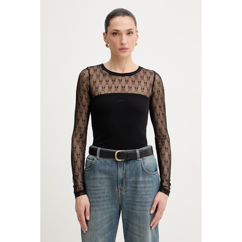 Tričko s dlhým rukávom Pinko 67583536