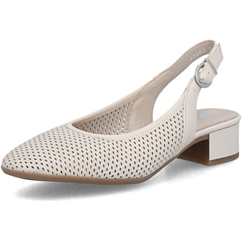 Dámske lodičky RIEKER 43458-60 béžová S6 67551245